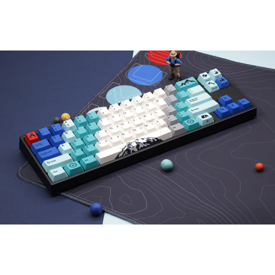 Ducky Miya Mac Summit - Blue switches - White LED Ducky Miya Mac Summit - Blue switches - White LED