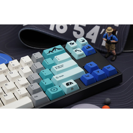 Ducky Miya Mac Summit - Blue switches - White LED Ducky Miya Mac Summit - Blue switches - White LED