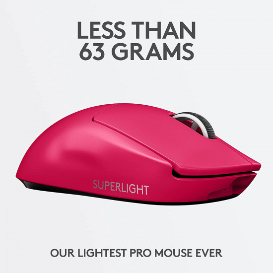Logitech G Pro X Superlight Wireless Gaming mouse - Magenta Logitech G Pro X Superlight Wireless Gaming mouse - Magenta