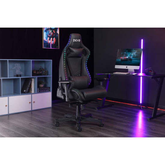 Devo Gaming Chair - Divola Pro+ Black Devo Gaming Chair - Divola Pro+ Black