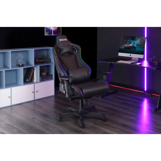 Devo Gaming Chair - Divola Pro+ Black