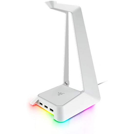 Razer Base Station Chroma Quartz, 3-port USB 3.0 Hub - White Razer Base Station Chroma Quartz, 3-port USB 3.0 Hub - White